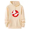 Ghostbusters Hoodie Män / Kvinnor Mode Casual Loose Black Sweatshirt Skriv ut Ghost Busters Hip Hop Hoodie Streetwear 220118