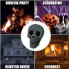 Halloween-Herd, Grillparty, Dekoration, Simulation, Totenkopf-Requisiten, Horror-Keramik-Ornamente