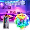 USA Stock RGB LED Strips 16.4Ft 32.8Ft 5050 Strip lights 30LEDs/M With 44Key Remote Control