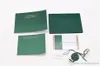 Toppkvalitet Dark Green Watch Box Gift Woody fodral för R Watches Booklet Card Taggar och papper Swiss Watches Boxes247J