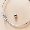 High quality silver plated fashion expandable wire bangle bracelets DIY jewelry adjustable8115334