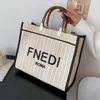 summer new straw large capacity hand letter wide shoulder strap Single Shoulder Messenger woven women's bag