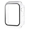 360 Full Screen Protector Case Iwatch 38 mm 42 mm 40 mm 44 mm 41 mm 45 mm 49 mm ramka zderzakowa PC Hard Case z hartowaną szklaną folią do oglądania 5/4/3/2/1