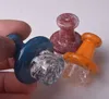 Cyclone Riptide Carb Cap Dome Smoking Accessories with Spinning Air Hole for 25mm Terp Pearl Quartz Banger Nail Bubbler Enai Dab Rig