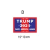 Autocollant Trump 2024 5 styles Autocollants pour pare-chocs de voiture Donald