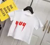 Children T-shirts Summer designer Short Sleeve Shirt Baby Girls Boys colorful Letter Pattern Bottoming Blouses Kids Clothes Tops Tees Plus size 100-150cm