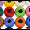 Пряжа одежда ткань одежды капля доставка 2021 вышивка швейные нити ручной ручной прошивку полиэфирного волокна крена для Handmade Home Accessor