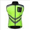 Reflective Vest High Visibility Motocross Riding Off-Road Cycling Safety Windbreaker Men's Vests