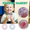 Jouets anti-stress pour enfants et adultes, jouets de décompression Mandala, panier de fleurs varié, trente-six anneaux en acier adouci, cadeau Fidget 0638