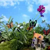 Butterflies Garden Yard Planter Garden Decorations Colorful Whimsical Butterfly Stakes Decoracion Outdoor Decor Flower Pots Decoration