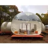 2021 conception gonflable bulle dôme tente chambres doubles hôtel clair igloo maison pour Camping en plein air