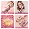 ZHIBAI Automatic Pink Anti-Scalding Shell Thermostatic Hair Styling Tools Iron Stick Big Wave Curler