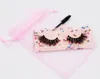 3D Faux Vizon Kirpik Sihirli Eyeliner Kiti 4 Paket Kalın Doğal Görünüm Lashes Uzatma Yeniden Kullanılabilir Yanlış Kirpikler Sıvı Su Geçirmez Kendinden Yapışkanlı Tutkal Eyeliners Kalem