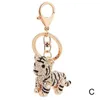 Nyckelringar Tiger Key Keychain Alloy för väska Personligt år 2022 Kedja Lanyard Jewelry Accessories Partihandel SMAL22