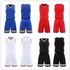 2021 Män Team Basketball Jersey Sats Pantaloncini Da Basket Sportkläder Running Kläder Vit Svart Röd Lila Grön 36 0305