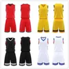 2021 Män Team Basketball Jersey Sats Pantaloncini Da Basket Sportkläder Running Kläder Vit Svart Röd Lila Grön 36 0305