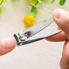 1 pçs doméstico portátil de aço inoxidável cortador de unhas arquivo tesoura cortador de unhas manicure trimmer unhas arte ferramentas publicidade gi8200619
