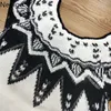 Neploe Korean Heavy Sequined Sweater Vest Fashion Knit Crochet Floral Pullovers Waistcoat O-Neck Ärmlös Tank Coat Kvinna 210422