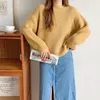Women's Sweaters Oversized Sweater Jumpers 2021 Autumn Winter Women Lazy Oaf Fashion Pink Pullover Sueter Mujer