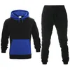 Automne Hiver Marque Deux Pièces Ensembles Hoodies Survêtement Hommes / Femmes À Capuche Sportswear Fitness Formation Sweats À Capuche Survêtements Hommes