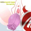 NXY Eggs Ricaricabile Vagina Succhiare Uovo vibrante Giocattoli Vibratori di fiori di rosa Giocattoli sessuali Vibrazioni per donne Sfere vaginali per adulti 1211