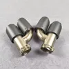 H Model For Akrapovic Matte Stainless Steel Exhaust Pipe Tailpipe Car Universal Carbon Fiber Nozzles Muffler Tip