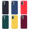 Candy Color Silicone Soft Phone Fodraler för Xiaomi RedMi Note 10 Pro RedMi Note 10s Case for RedMi Note10 Pro Max Back Cover Funda