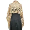 Elegante Sequin Glitter Avondjurk Sjaal Vrouwen Tassel Party S Wraps Bruids Bruidsmeisje Huwelijksboleros haalt Capes 210819 op