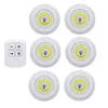 5W Super Bright COB onder Kast Licht LED Draadloze Afstandsbediening Dimbare Garderobe Nachtlamp Huis Slaapkamer Kast Keuken