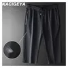 Koşu Şort Erkekler 3/4 Zipper Cep Fitness Swearpants Yürüyüş Basketbol Sporları Jogging Pantolon Futbol Futbol Eğitimi Kısa