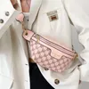 Designer sac de ceinture de taille blanche pour les femmes de luxe sac banane coréen poitrine bum sac mode argent sacs à main bandoulière coeur sac wallet319v