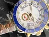 Groothandel en detailhandel Master roestvrijstalen behuizing herenhorloge opvouwbare gesp mode keramische bezel sport horloges