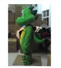 Costume da mascotte gay con cappello super rosso dinosauro verde diretto in fabbrica per costumi da festa di Halloween