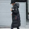 À capuche dames manteau de haute qualité vêtements d'extérieur chauds femmes Parka veste mi-longue femmes hiver épais vers le bas femme 210923