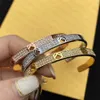 Bracelets Designer Stone Charm Bracelet Bangle Jewelry for Man Woman 3 Color Top Quality