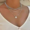 Vintage Necklace on Neck Gold Chain Women's Jewelry Layered Accessories for Girls Clothing Aesthetic Gifts Fashion Pendant 2022 Y220223