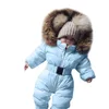 Abbigliamento set neonato vestiti invernali bambino snowsuit boy ragazza pagliaccetto giacca con cappuccio tuta con cappuccio caldo cappotto spessore vestito per bambini tuta sportiva