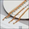 Link armbanden juwelierlink ketting geluk oog koper turkkish kwaadaardige armband goud cubaan verstelbare vrouwelijke en mannelijke sieraden drop levering 2021