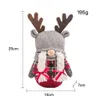 Kerst Gnomes Decoratie Reindeer Horns Pluche Elf Doll Ornamenten Vakanties Home Decor Valentijnsdag Geschenken Xbjk2110