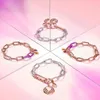 Other 100% 925 bracelet en argent sterling perlé charmes de créateur bricolage faisant des pierres précieuses personnalisées personnalisées bracelet perles bijoux femmes Rita22