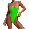 2021 donne costumi da bagno sexy taglio alto un pezzo costume da bagno senza spicco di nuoto nero rossa perizoma abito da bagno femmina monokini gifts6160300