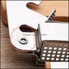 Fruit & Vegetable Tools Kitchen Kitchen, Dining Bar Home Garden Stainless Steel Garlic Press Crush Device Cooking Tool Hand Presser Crusher