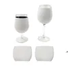 NewParty Favor Neoprene Red Wine Glass Cover Goblet Sleeve dye Sublimation Blanks DIY Personalized Custom Home Decoration EWD7347