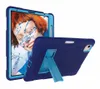 Heavy Duty Silicone Shocksäker Tablet Väska till iPad Mini45 9.7 Pro9.7 Air2 Air 10.5 10.2 AIR4 10.9 11 12.9 Samsung 10.4 T500 T505 T225 T220 T307 T290 T510 P610 Amazon HD 8 Plus