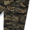 Mäns Camouflage Shorts Fashion Stretch Breeches Stor storlek Bermuda Man Camo Cargo Korta Byxor Casual Summer Mens Shorts 210518