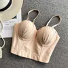 Arrival Women's Bustier Bra Fashion Summer Solid Adjustable Strap Push up Bralet Sexy Out Wear Night Club Vest Tops 210603
