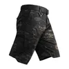 Mäns sommarvandring Shorts Multi Pocket Loose Camouflage Short Outdoor Climbing Army Military Training Tactical S-3XL 210716