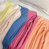 Vidmid novo crianças t-shirt inverno engrossar adicionar lã t - shirts meninas cor sólida manga longa tops de algodão gotejos p73 g1224