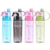 400ml 600ml Portable Leak-proof Water Bottle Drinking Plastic High Quality Tour Outdoor Bicycle Sports about 180g Y0915