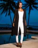 Grande taille Angleterre Style Cape Cape Long Blazer Solide Femmes Vêtements Mode Lâche Causal 2019 Automne Noir Blanc Veste et Manteau X0721